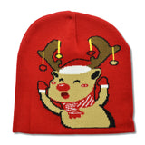 109549, REINDEER CHRISTMAS HOLIDAY BEANIE HAT