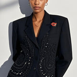 109560, LIPS LIPSTICK CRYSTAL RHINESTONE BROOCH PIN