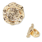 109595, WAVY DISC HAMMERED TEXTURED STRETCH RING