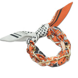 109602, STYLISH SILKY SCARF BRACELET