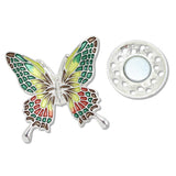 109618, BUTTERFLY ENAMEL MAGNETIC PIN BROOCH