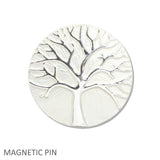 109622, TREE OF LIFE ENAMEL MAGNETIC PIN BROOCH