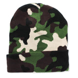 109629, CAMOUFLAGE PRINT SOFT BEANIE HAT
