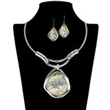 109631, GEOMETRIC ACCENT STATEMENT CHOKER NECKLACE