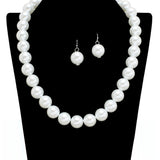 109649, SINGLE STRAND PEARL NECKLACE