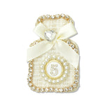 109670, PERFUME BOTTLE NUMBER 5 ACCENT TWEED BROOCH PIN