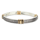 109694, VINTAGE TEXTURED ACCENT STRETCH BRACELET