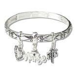 109701, NURSE THEME CHARMS STRETCH BRACELET
