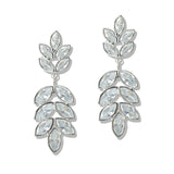 109762, MARQUISE CUBIC ZIRCONIA ACCENT DANGLE EARRING