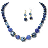 109783, HANDCRAFTED NATURAL STONE BEADED NECKLACE