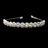 109794, ROUND CRYSTAL RHINESTONE ACCENT HEADBAND