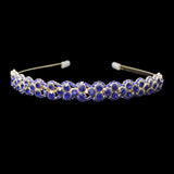 109794, ROUND CRYSTAL RHINESTONE ACCENT HEADBAND