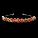 109794, ROUND CRYSTAL RHINESTONE ACCENT HEADBAND