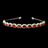 109795, OVAL ACCENT CRYSTAL RHINESTONE HEADBAND