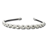109795, OVAL ACCENT CRYSTAL RHINESTONE HEADBAND