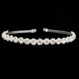 109796, ROUND CRYSTAL RHINESTONE ACCENT HEADBAND