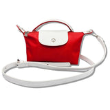 109797, SORORITY NYLON MINI HANDBAG WITH LEATHER STRAP