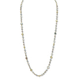 109846, ELEGANT PEARL BEADED LONG NECKLACE