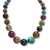109850, RESIN BALL BEADED NECKLACE