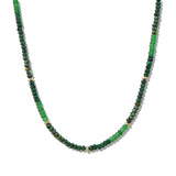 109912, NATURAL AGATE STONE BEADED NECKLACE