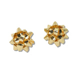 109945, CHRISTMAS BOW STUD EARRING