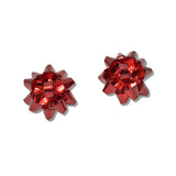 109945, CHRISTMAS BOW STUD EARRING