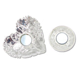 109980, HEART TREE OF LIFE MAGNETIC PIN BROOCH