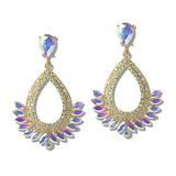 110010, LUXE CRYSTAL RHINESTONE EVENING EARRING