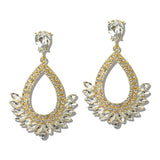 110010, LUXE CRYSTAL RHINESTONE EVENING EARRING