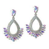 110010, LUXE CRYSTAL RHINESTONE EVENING EARRING