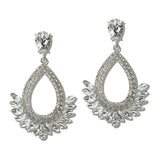 110010, LUXE CRYSTAL RHINESTONE EVENING EARRING