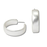 110256, 35MM THICK ROUND HOOP EARRING