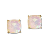 110268, GEOMETRIC BOLD CRYSTAL STUD EARRING