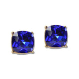 110268, GEOMETRIC BOLD COLORFUL CRYSTAL STUD EARRING