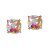 110268, GEOMETRIC BOLD CRYSTAL STUD EARRING