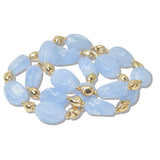 110271, RESIN BEADED MULTI LAYERED STRETCH BRACELET