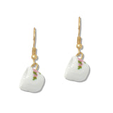 110293, PORCELAIN CERAMIC TEACUP DANGLE EARRING