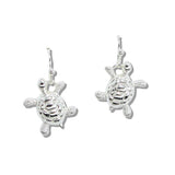 110311, OCEAN SEA TURTLE DANGLE EARRING