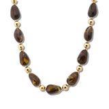 110369, CHUNKY RESIN BEADAED NECKLACE