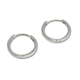 110422, 20MM GOLD DIPPED WATER RESISTANT HUGGIE HOOP EARRINGS