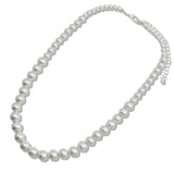 110472, BOLD MATTE FINISH BEADED STATMENT NECKLACE