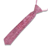 110475, BLING CRYSTAL RHINESTONE TIE NECKLACE