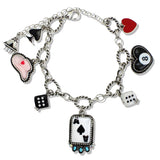 110501, WESTERN ACE OF SPADES AND LUCKY CHARM BRACELET