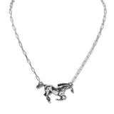 110510, WESTERN GALLOPING HORSE NECKLACE
