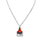 110512, COWBOY KILLER CATTLE TAG NECKLACE