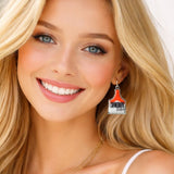 110550, WESTERN COWBOY KILLER CATTLE TAG EARRINGS