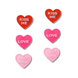 110648, VALENTINES DAY HEARTS STUD EARRING SET