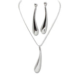 110788, GILDED TEARDROP PENDANT NECKLACE