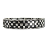 110831, WESTERN CHECKERBOARD STRETCH BRACELET