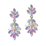 110858, MARQUISE CRYSTAL CASCADE DROP EARRINGS